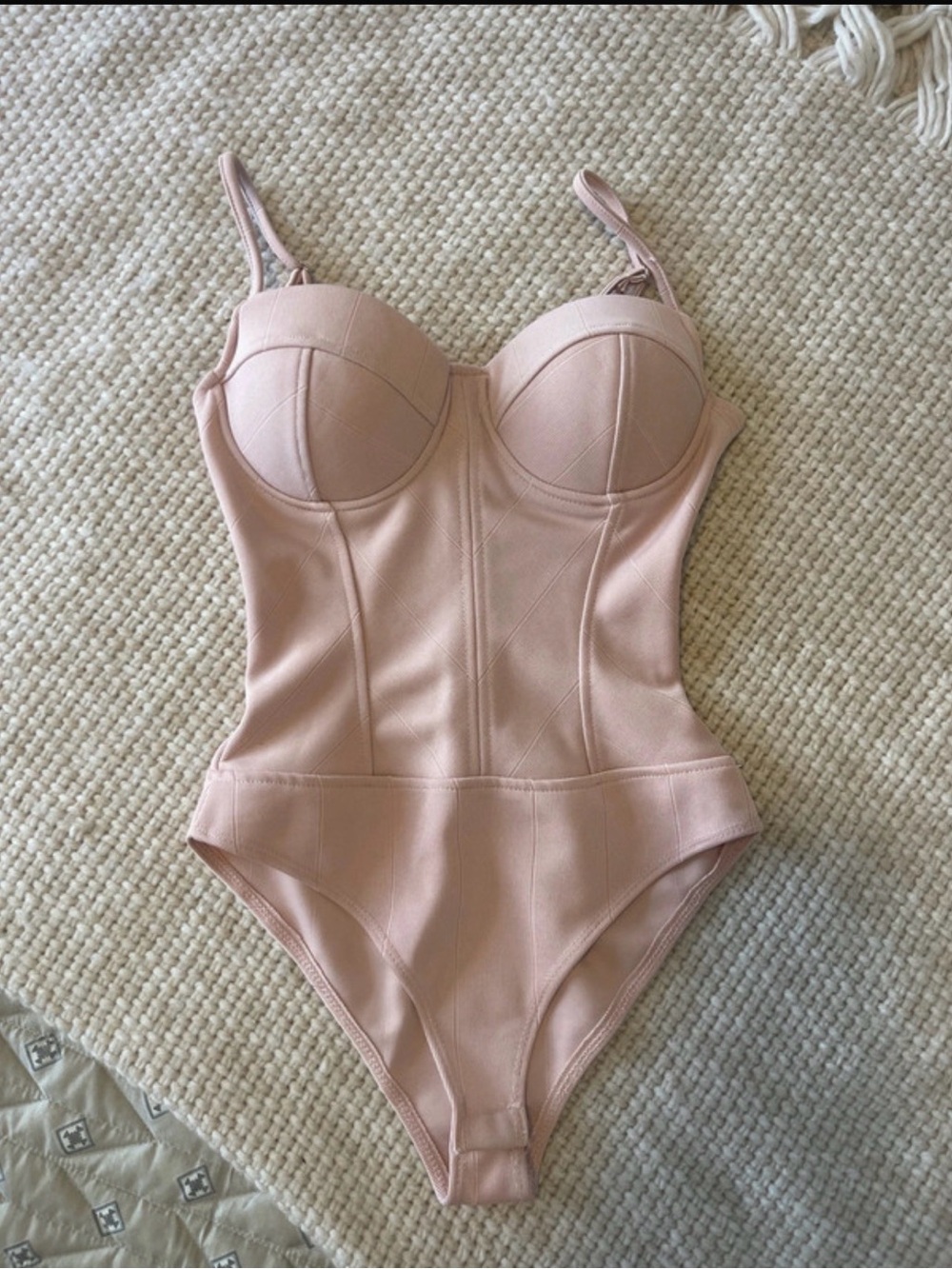 Women’s  One Piece Swimsuit in Blush Pink
